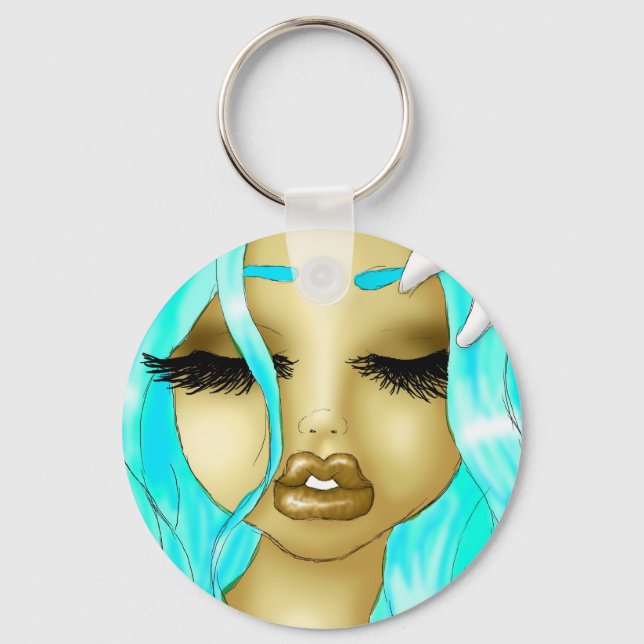 Blommor och blommor nyckelring (Framsida)