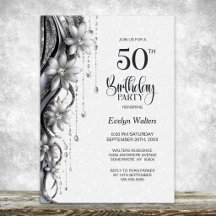 Blommor och diamanter 50-årsfest