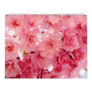 Blommor och fåglar 2022 - kalender