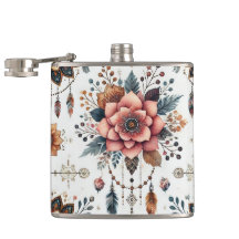 Blommor och fjädrar