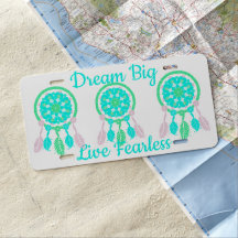 Blommor och fjädrar Mandala Dreamcatcher