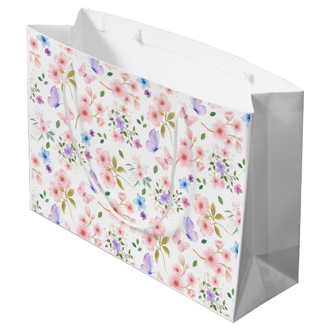 Blommor och fjärilar (Baksidan Vinklad)