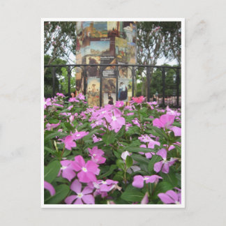 Blommor och Fransk Poster Vykort