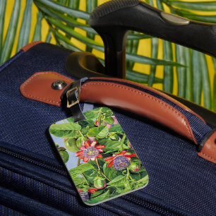 Blommor och frukt av Maricojas Passion Flower Bagagebricka