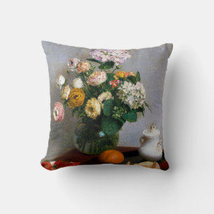 Blommor och frukt, Henri Fantin-Latour Kudde