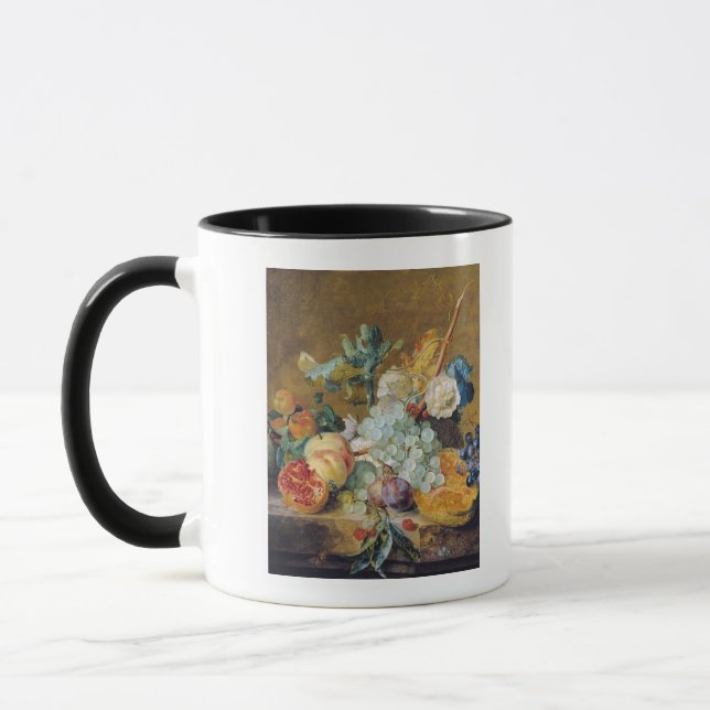 Blommor och frukt mugg (Vänster)