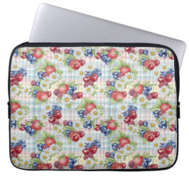 Blommor och frukter laptop fodral