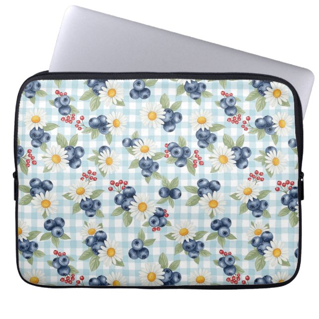 Blommor och frukter laptop fodral (Framsidan)