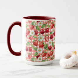 Blommor och frukter mugg