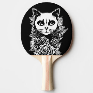 Blommor och godis pingisracket