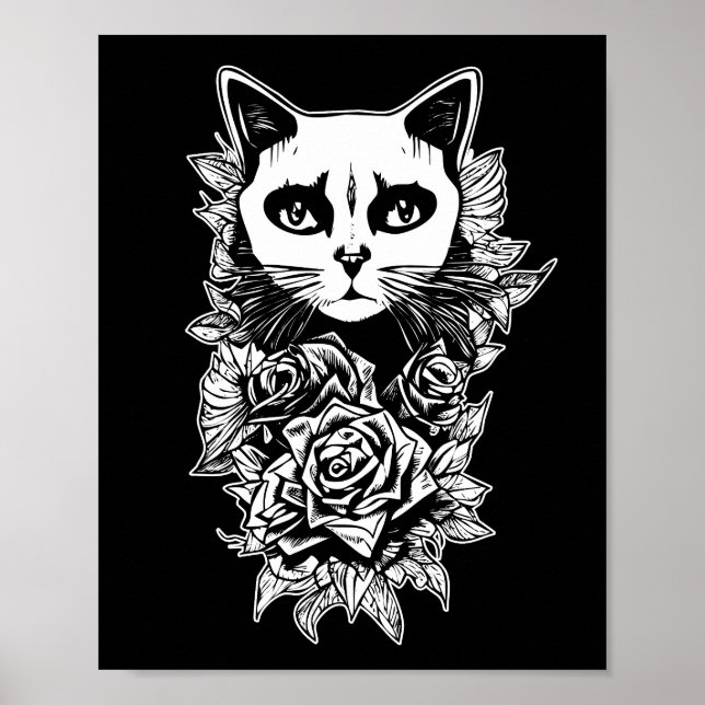 Blommor och godis poster (Framsidan)