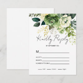 Blommor och gröna ytor OSA kort