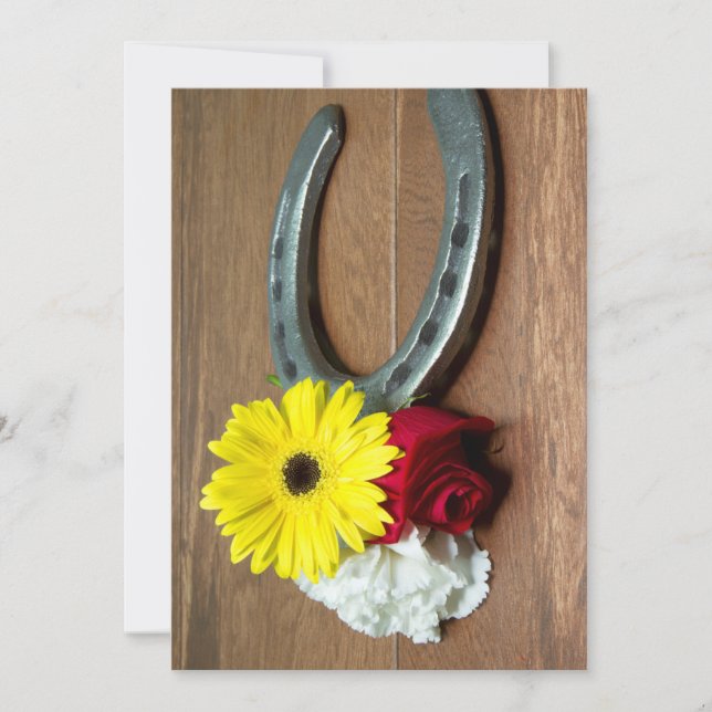 Blommor och hästskon från Krona, tre (Framsida)