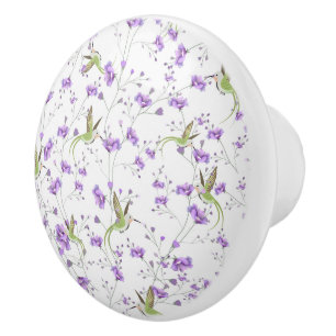 Blommor och humrande fåglar knopp