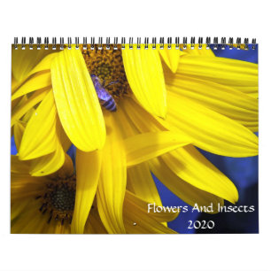 blommor och Insekter 2020-kalender Kalender