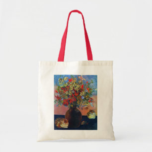Blommor och Katter av Paul Gauguin Tygkasse