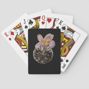 Blommor och Kristall Casinokort