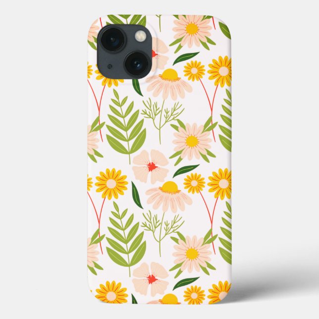 Blommor och Löv Garden Mönster (Baksida)