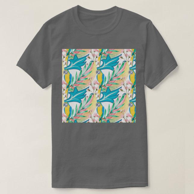 Blommor och morötter t shirt (Design framsida)