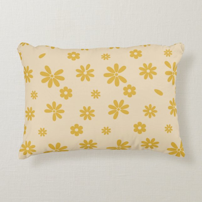 Blommor och Petals 11 Prydnadskudde (Framsidan)