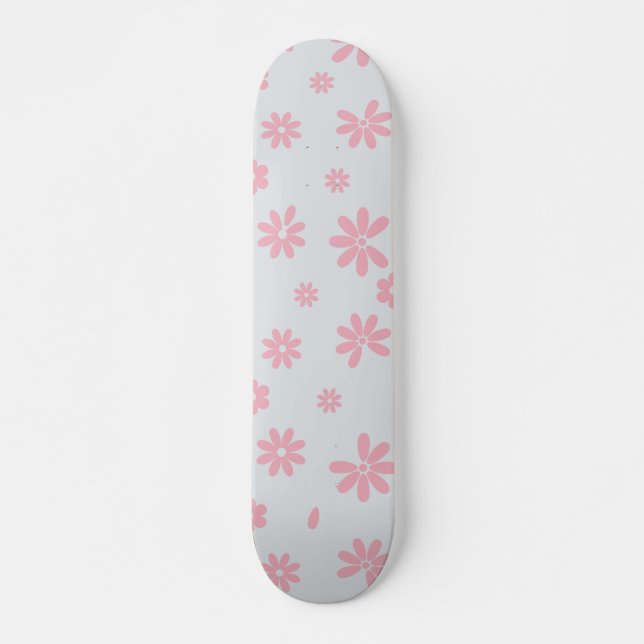 Blommor och Petals 12 Mini Skateboard Bräda 18,5 Cm (Framsida)