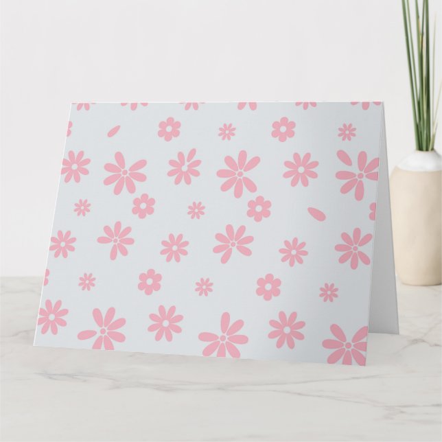 Blommor och Petals 12 Tack Kort (Framsida)