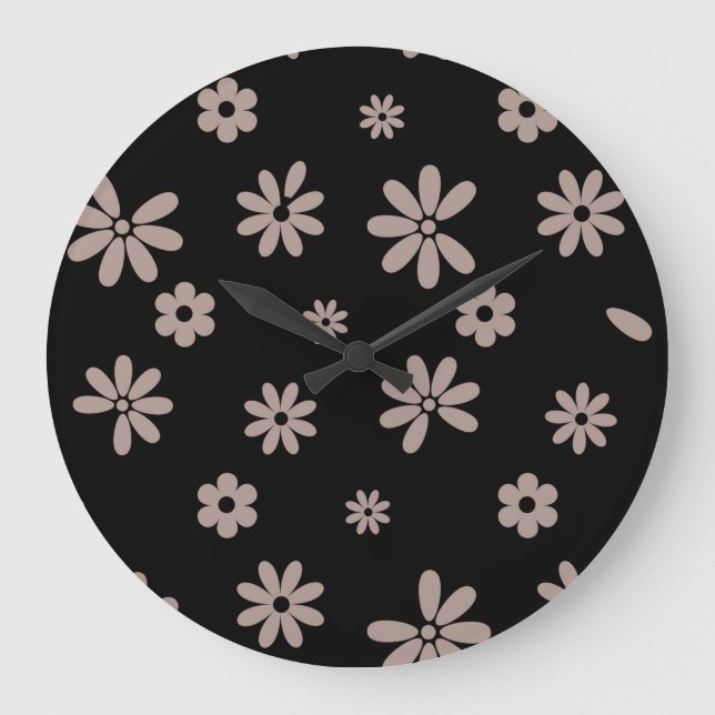 Blommor och Petals 14 Stor Klocka (Framsida)