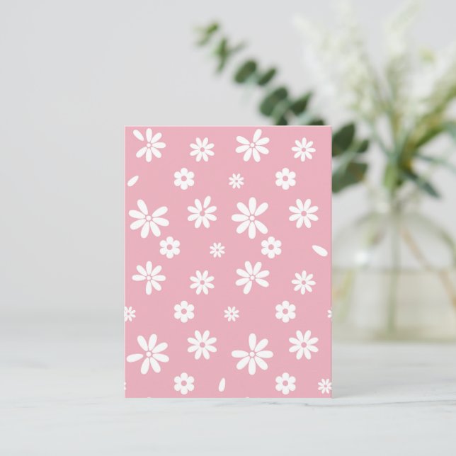 Blommor och Petals 3 Helg Vykort (Stående Fram)