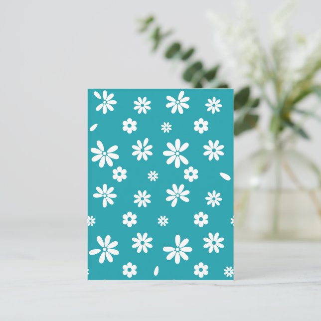 Blommor och Petals 5 Vykort (Stående Fram)
