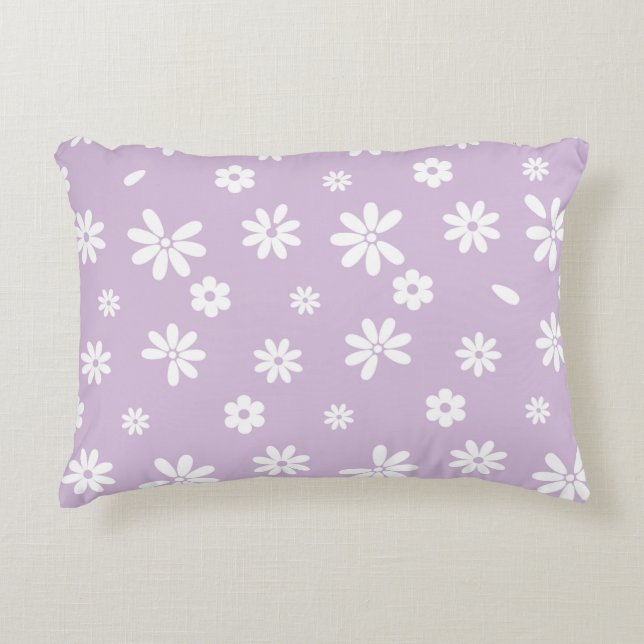 Blommor och Petals 9 Prydnadskudde (Framsidan)