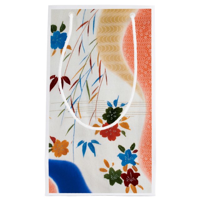 Blommor och rullar Vatten, japansk design (Framsidan)