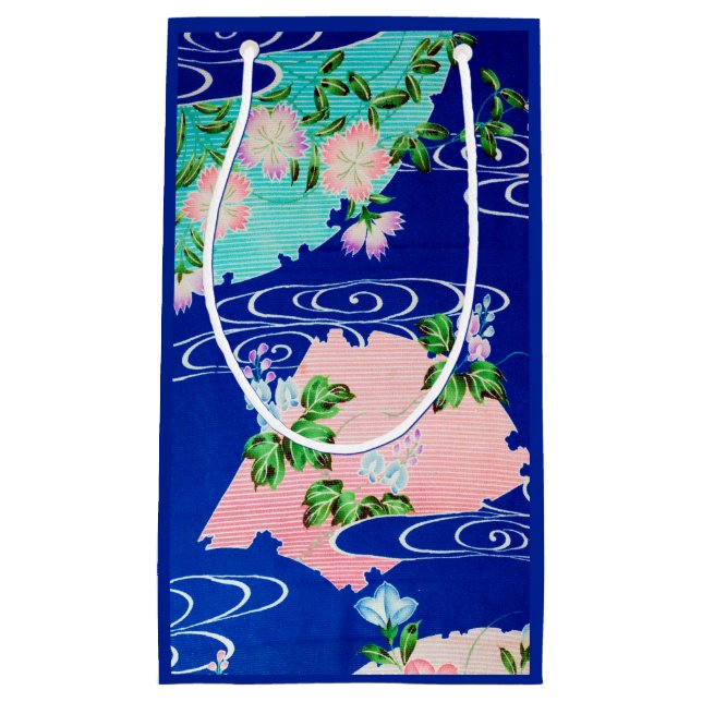 Blommor och rullar Vatten, japansk design (Framsidan)