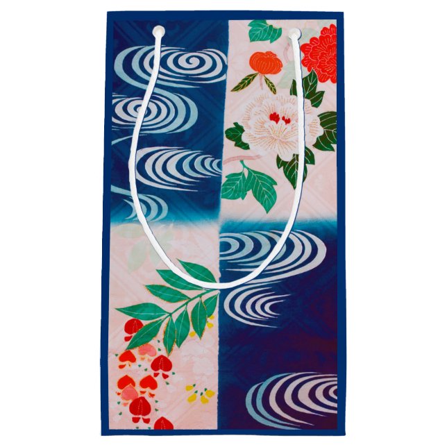 Blommor och rullar Vatten, japansk design (Framsidan)