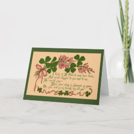 Blommor och schamheller - kort