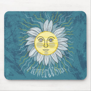 Blommor och Sol - Natur Musmatta