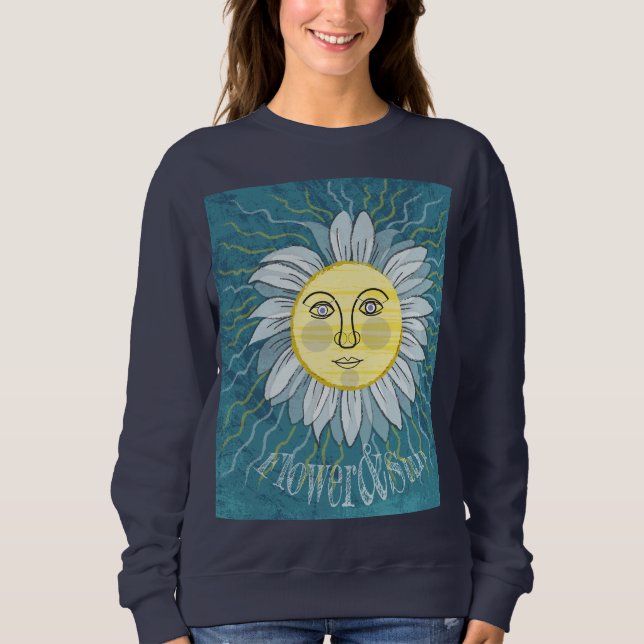 Blommor och Sol - Natur T Shirt (Framsida)