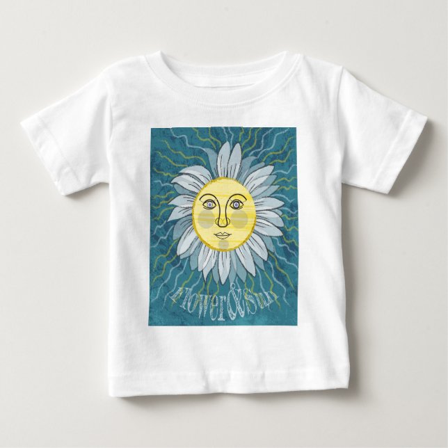 Blommor och Sol - Natur T Shirt (Framsida)