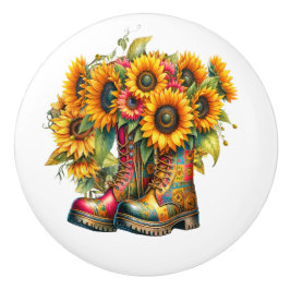 Blommor och trädgårdsmästare knopp