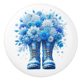 Blommor och trädgårdsmästare knopp