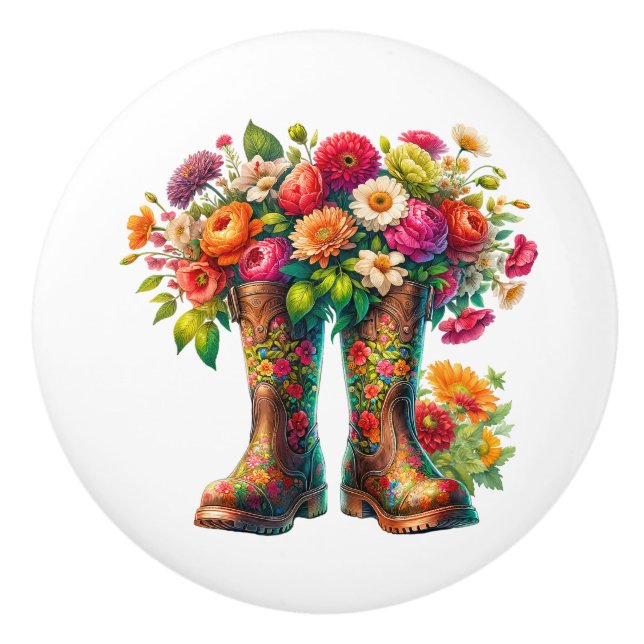 Blommor och trädgårdsmästare, version 2 knopp (Framsidan)