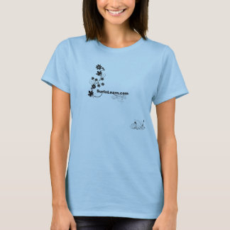 Blommor och Vines - SurfnLearn.com T-shirt