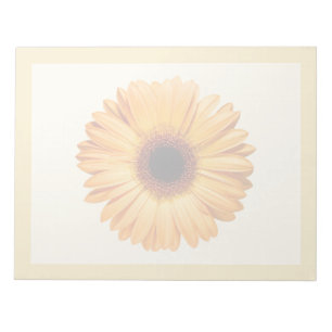 Blommor Orange Gerbera Anteckningsblock