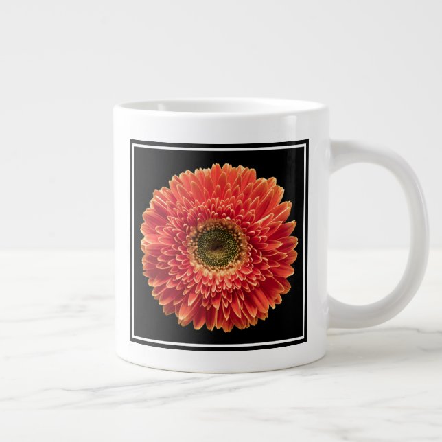 Blommor | Orange Gerbera Daisy Jumbo Mugg (Höger)