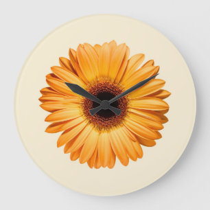 Blommor   Orange Gerbera Stor Klocka