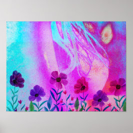 Blommor på bröstet poster