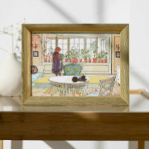 Blommor på Carl Larsson Poster