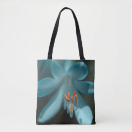 "Blommor på Dusk" Skriv ut Tote Bag Tygkasse