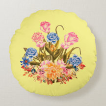 blommor på en gul bakgrund