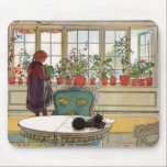 Blommor på fönsterbrädan av Carl Larsson Musmatta<br><div class="desc">Behaga besök mitt lager för mer intressant design och mer prima => zazzle.com/colorfulworld* för färg</div>