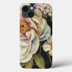 Blommor på svart
